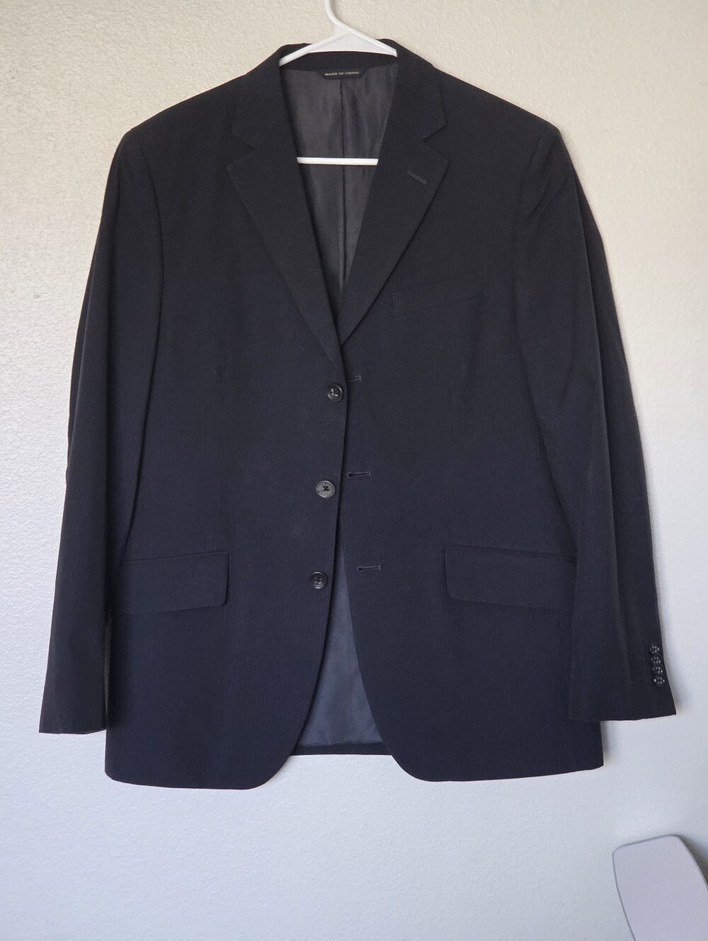 Banana Republic Men's Navy Sport Coat Blazer